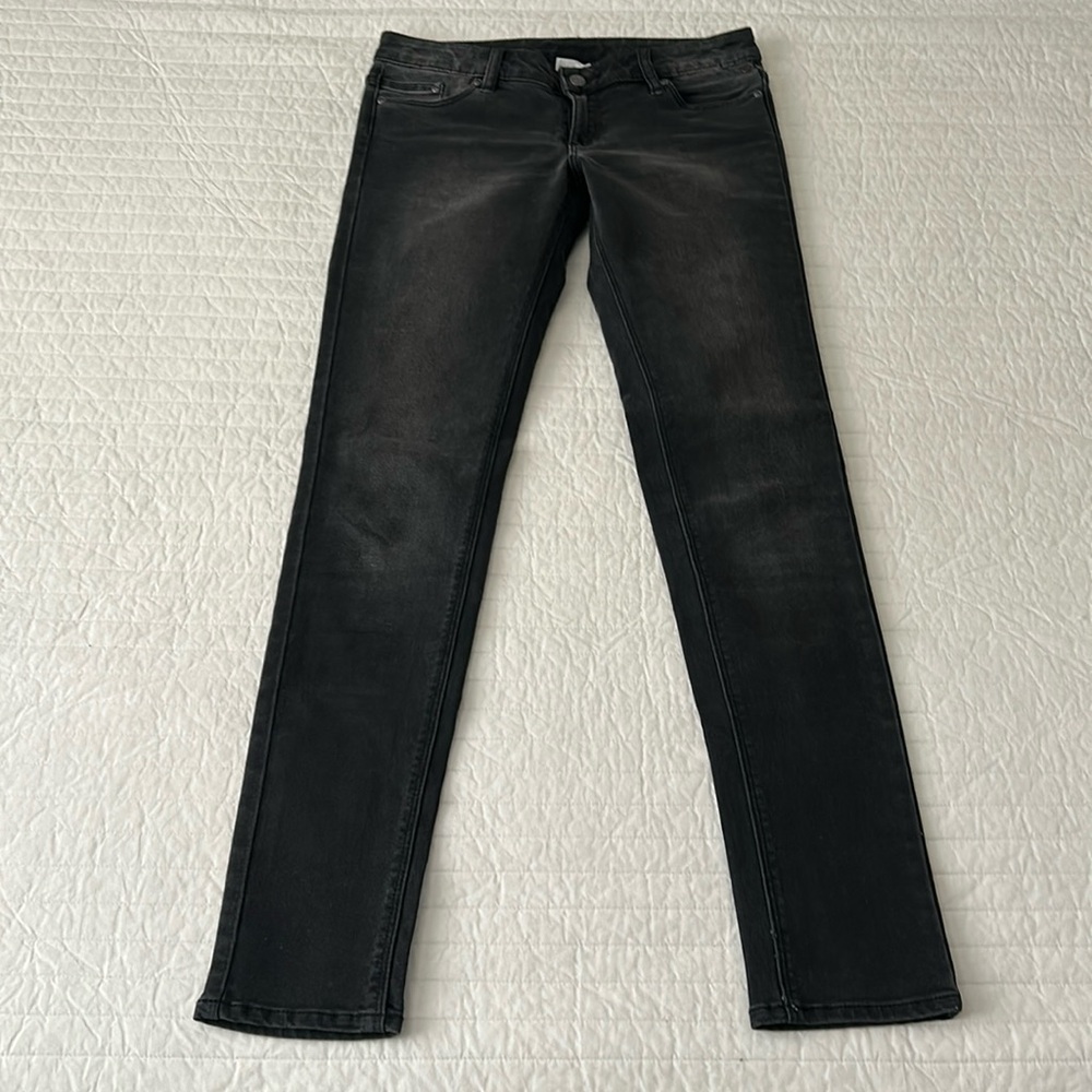 Women's Element Eden Gray Skinny Jeans Sz 27 - Lower rise, slight fading